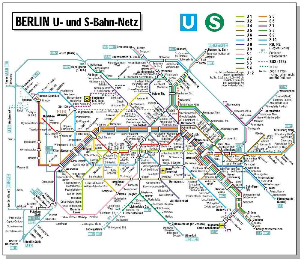 berlin metro istasyon şeması